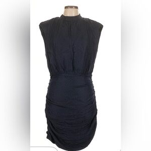 Veronica Beard Black Textured Dress